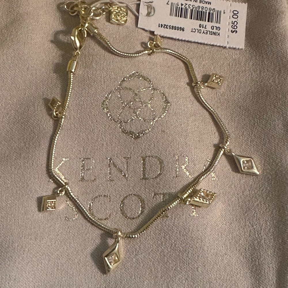 Kendra Scott Gold Charm Bracelet - Picture 7 of 7